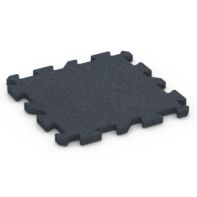 Ballspielplatte von WARCO im Farbdesign Schiefergrau mit den Abmessungen 50 x 50 x 3 cm | 0,25 m². Produktfoto von Artikel 6993 in der Aufsicht von schräg vorne.