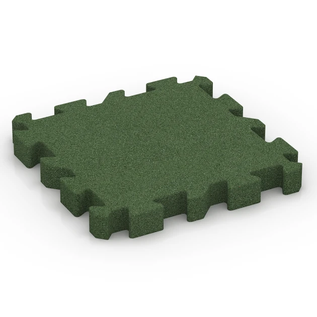 Dalle amortissante – 220 cm de WARCO en couleur Vert herbe au format 50 x 50 x 6 cm | 0,25 m². La photo de l’article 6407 dans la vue complète de face.