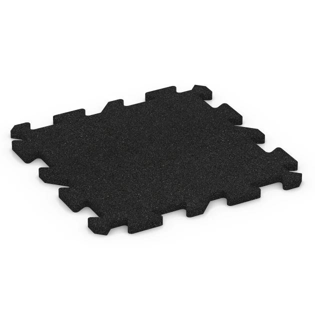 Balkonboden von WARCO im Farbdesign Anthrazit mit den Abmessungen 50 x 50 x 2 cm | 0,25 m². Produktfoto von Artikel 6409 in der Aufsicht von schräg vorne.