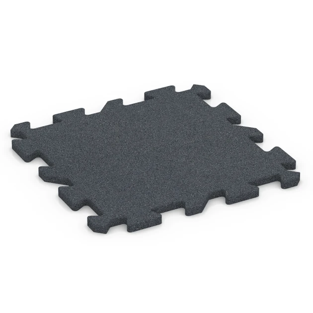 Dalle de sol fitness de WARCO en couleur Gris ardoise au format 50 x 50 x 2 cm | 0,25 m². La photo de l’article 6986 dans la vue complète de face.