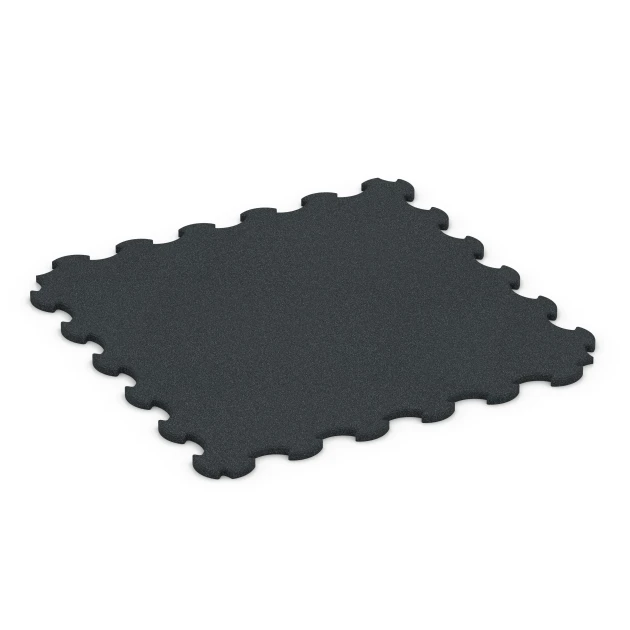Tapis de Protection Fitness de WARCO en couleur Anthracite au format 102,5 x 102,5 x 2 cm | 1,05 m². La photo de l’article 6377 dans la vue complète de face.
