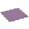 Dalle clipsable sol d'exposition de WARCO en couleur Lavande au format 44,6 x 44,6 x 1,8 cm. La photo de l’article 6918 dans la vue complète de face.