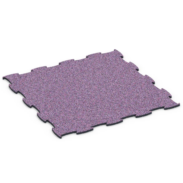 Dalle clipsable sol d'exposition de WARCO en couleur Lavande au format 44,6 x 44,6 x 1,8 cm. La photo de l’article 6918 dans la vue complète de face.