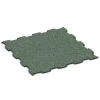 Fitness Active Floor System von WARCO im Farbdesign Englischer Rasen mit den Abmessungen 97,1 x 97,1 × 1,8 cm. Produktfoto von Artikel 6834 in der Aufsicht von schräg vorne.