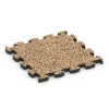 Poolumrandung von WARCO im Farbdesign Terra Cotta mit den Abmessungen 30 x 30 x 1,8 cm. Produktfoto von Artikel 6772 in der Aufsicht von schräg vorne.