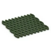 Dalle gazon antichute de WARCO en couleur Vert herbe au format 100 x 100 x 4 cm. La photo de l’article 7011 dans la vue complète de face.