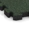 La vue détaillée sur les bords du produit WARCO 3024, Dalle de terrasse à emboîtement, au format 500 x 500 x 50 mm, en couleur Pelouse anglaise.