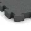Detailaufnahme der Randausprägung von WARCO-Produkt 4206, Ballspielplatte HD, Format 500 x 500 x 50 mm, Farbe Schiefergrau.