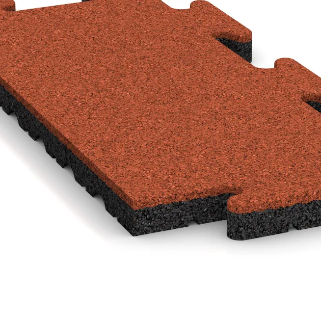 La vue détaillée sur les bords du produit WARCO 5315, Dalle de rive, au format 500 x 235 x 30 mm, en couleur Rouge-Orange Clair.