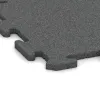 Detailaufnahme der Randausprägung von WARCO-Produkt 3917, Spielmatte, Format 500 x 500 x 18 mm, Farbe Schiefergrau.