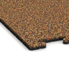 La vue détaillée sur les bords du produit WARCO 4746, Dalle de rive, au format 1000 x 485 x 18 mm, en couleur Terre cuite.