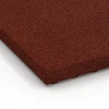Detailaufnahme der Randausprägung von WARCO-Produkt 6649, Stallplatte Luxus, Format 100 x 50 x 5 cm, Farbe Ziegelrot.