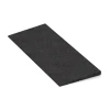 Detailaufnahme der Randausprägung von WARCO-Produkt 2348, Übergangsrampe 75 cm, Format 75 x 30 cm | 8 < 30 mm, Farbe Anthrazit.