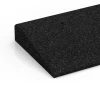 La vue détaillée sur les bords du produit WARCO 6599, Rampe de seuil, au format 100 × 25 cm | 1 < 6 cm, en couleur Anthracite.
