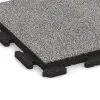 Detailaufnahme der Randausprägung von WARCO-Produkt 4623, Poolfliese Classic, Format 500 x 500 x 40 mm, Farbe Grau Melange.