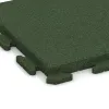 La vue détaillée sur les bords du produit WARCO 1388, Dalles pour allées Classic, au format 500 x 500 x 40 mm, en couleur Vert gazon.