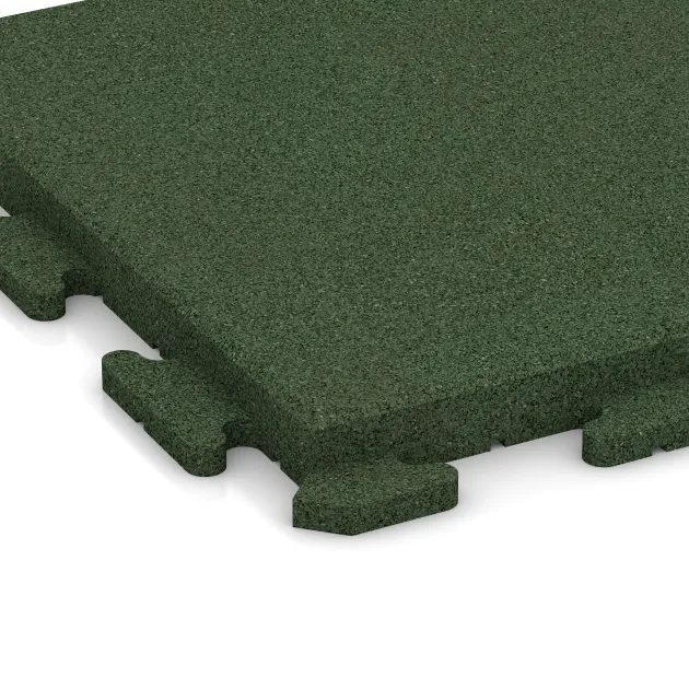 La vue détaillée sur les bords du produit WARCO 1388, Dalles pour allées Classic, au format 500 x 500 x 40 mm, en couleur Vert gazon.