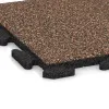 Detailaufnahme der Randausprägung von WARCO-Produkt 1211, Poolfliese Classic, Format 500 x 500 x 30 mm, Farbe Bast & Borke.