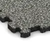 Detailaufnahme der Randausprägung von WARCO-Produkt 5423, Treppenfliese, Format 306 x 306 x 20 mm, Farbe Grauer Granit.