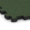 La vue détaillée sur les bords du produit WARCO 3844, Pavé souple de jardin, au format 200 x 165 x 43 mm, en couleur Anthracite.