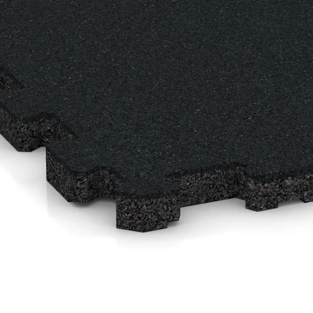 Detailaufnahme der Randausprägung von WARCO-Produkt 5996, Poolfliese Fugenlos, Format 306 x 306 x 20 mm, Farbe Eisengrau.