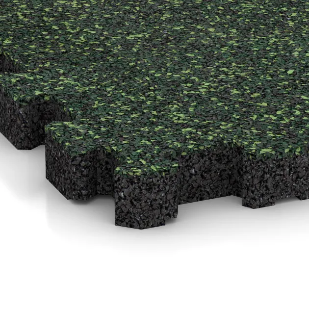 Detailaufnahme der Randausprägung von WARCO-Produkt 5228, Poolfliese Fugenlos, Format 306 x 306 x 30 mm, Farbe Englischer Rasen.
