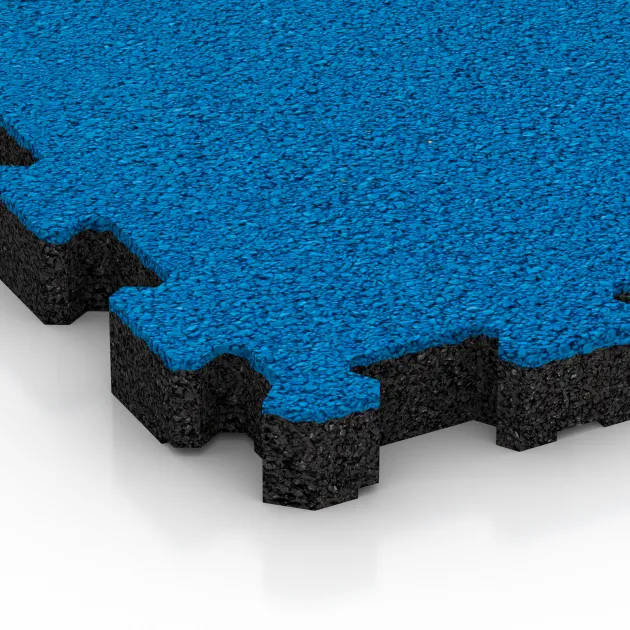 La vue détaillée sur les bords du produit WARCO 5237, Dalle plage de piscine sans joints, au format 306 x 306 x 30 mm, en couleur Bleu ciel.