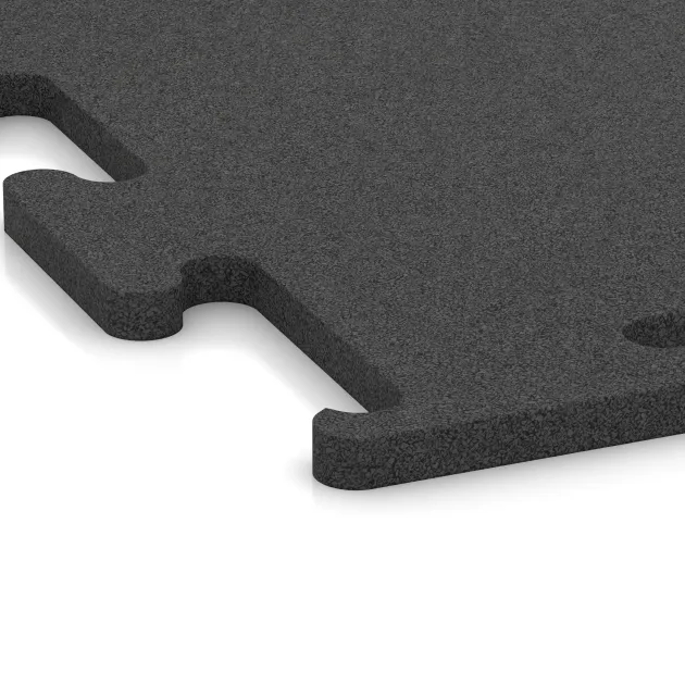 La vue détaillée sur les bords du produit WARCO 3748, Revêtement sportif Fitness Performance Elite, au format , en couleur Anthracite.
