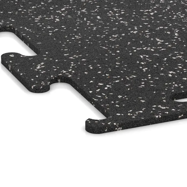 La vue détaillée sur les bords du produit WARCO 3779, Revêtement sportif Fitness Performance Elite, au format , en couleur Gris doux moucheté.