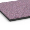 Detailaufnahme der Randausprägung von WARCO-Produkt 6418, Fallschutzplatte – 90 cm, Format 50 x 50 x 3 cm | 0,25 m², Farbe Lavendel.