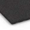 Detailaufnahme der Randausprägung von WARCO-Produkt 6383, Stallmatte Komfort, Format 100 x 100 x 4 cm, Farbe Anthrazit.