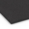 Detailaufnahme der Randausprägung von WARCO-Produkt 6379, Stallmatte, Format 100 x 100 x 3 cm | 1,00 m², Farbe Anthrazit.