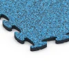 La vue détaillée sur les bords du produit WARCO 6902, Sol agility intérieur chien, au format 44,6 x 44,6 x 1,8 cm, en couleur Atlantique.