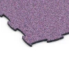 La vue détaillée sur les bords du produit WARCO 6837, Fitness Active dalle, au format 97,1 x 97,1 × 1,8 cm, en couleur Lavande.