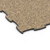Detailaufnahme der Randausprägung von WARCO-Produkt 6840, Fitness Active Floor System, Format 97,1 x 97,1 × 1,8 cm, Farbe Rattan Lounge.