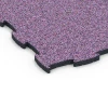 La vue détaillée sur les bords du produit WARCO 6855, Fitness Active dalle, au format 97,1 x 97,1 x 2,8 cm, en couleur Lavande.