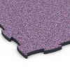 La vue détaillée sur les bords du produit WARCO 6891, Dalle Fitness Max, au format 97,1 x 97,1 x 2,8 cm, en couleur Lavande.