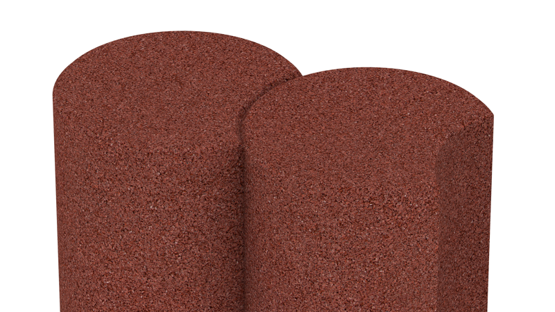 Ancrage au sol et encoche