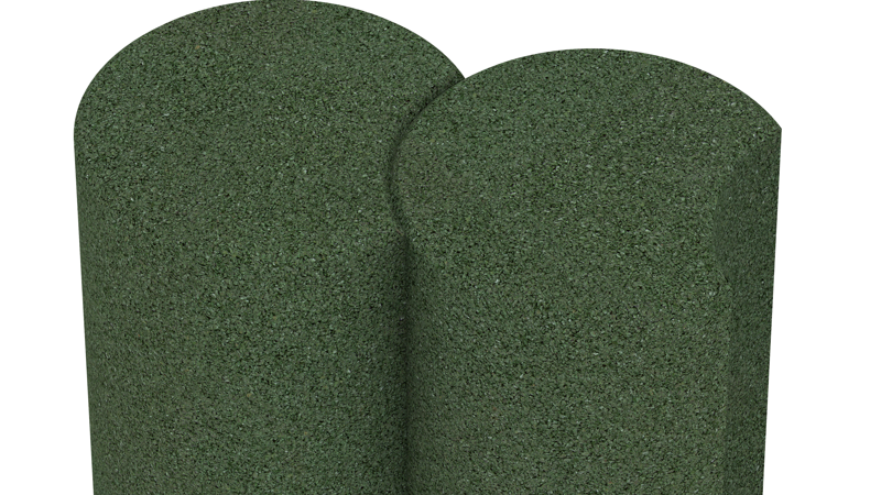 Ancrage au sol et encoche