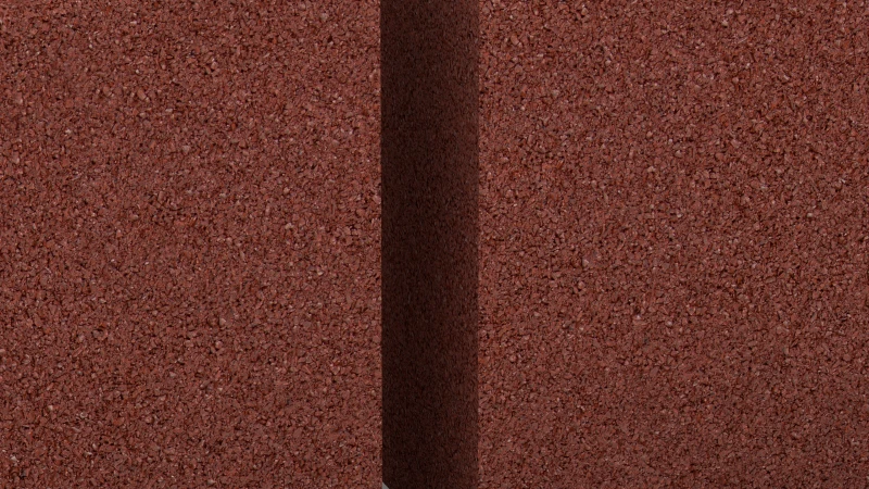 Betonfundament mit Rückenstütze