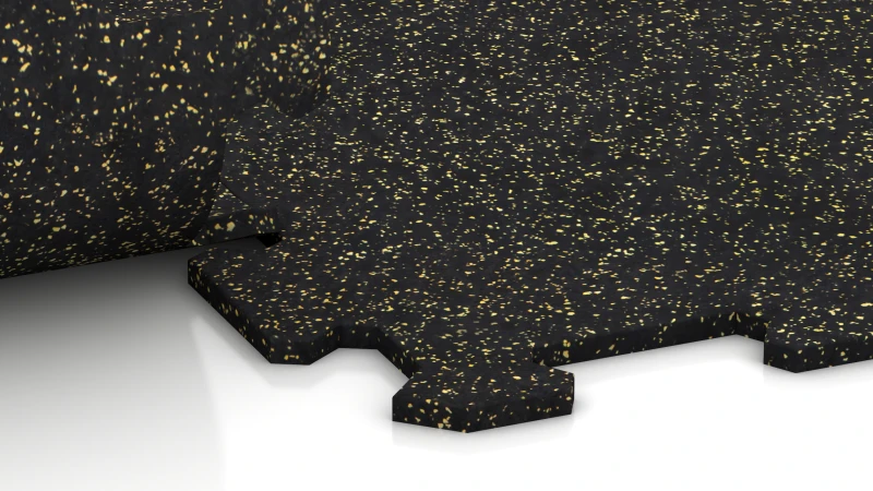 Connexion puzzle découpée sans chanfrein