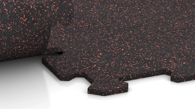 Connexion puzzle découpée sans chanfrein