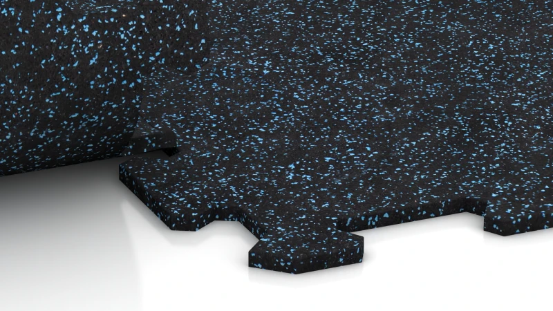 Connexion puzzle découpée sans chanfrein