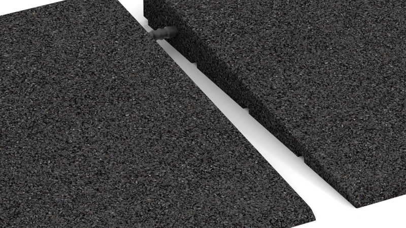 Bei Bedarf verkleben