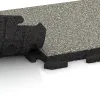 Le gros plan sur le système de connexion des revêtements de sol WARCO 1299 - Dalles pour allées Classic en couleur Granit clair. Les dimensions 500 x 500 x 40 mm.