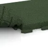 Le gros plan sur le système de connexion des revêtements de sol WARCO 1480 - Dalles pour allées Classic en couleur Vert gazon. Les dimensions 500 x 500 x 50 mm.