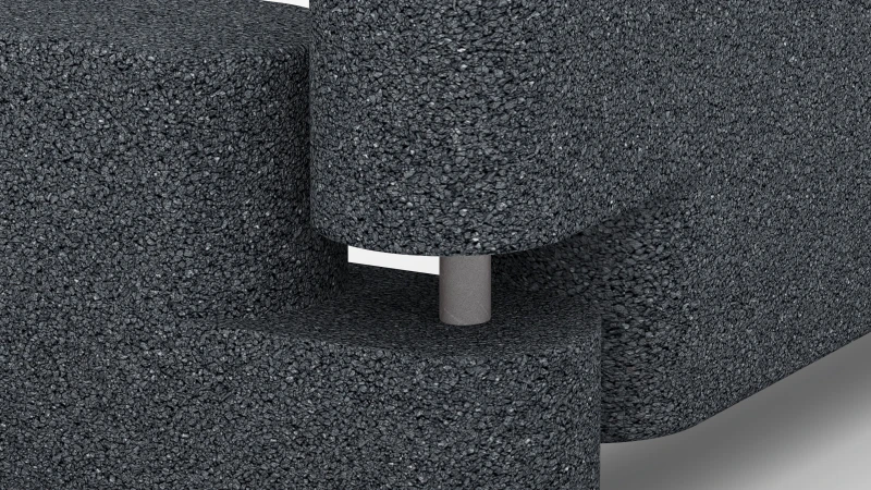 Chaînage via ancrage au sol