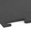 Le gros plan sur le système de connexion des revêtements de sol WARCO 6594 - Rampe de bord Fitness Performance Elite en couleur Anthracite. Les dimensions 100 × 20 cm | 0,5 < 2 cm.