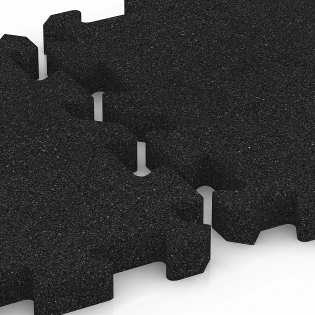 Großaufnahme vom Verbindungssystem von WARCO-Boden 6620 - Gehwegplatte im Farbdesign Anthrazit. Abmessungen 50 x 50 x 4 cm | 0,25 m².