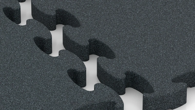 Connexion puzzle optimisée sans chanfrein
